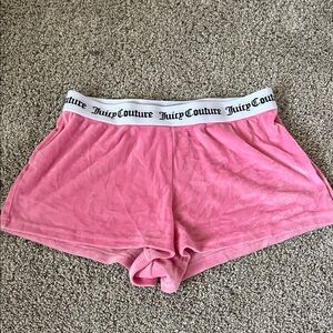 Juicy Couture Vibrant Pink Lounge Shorts